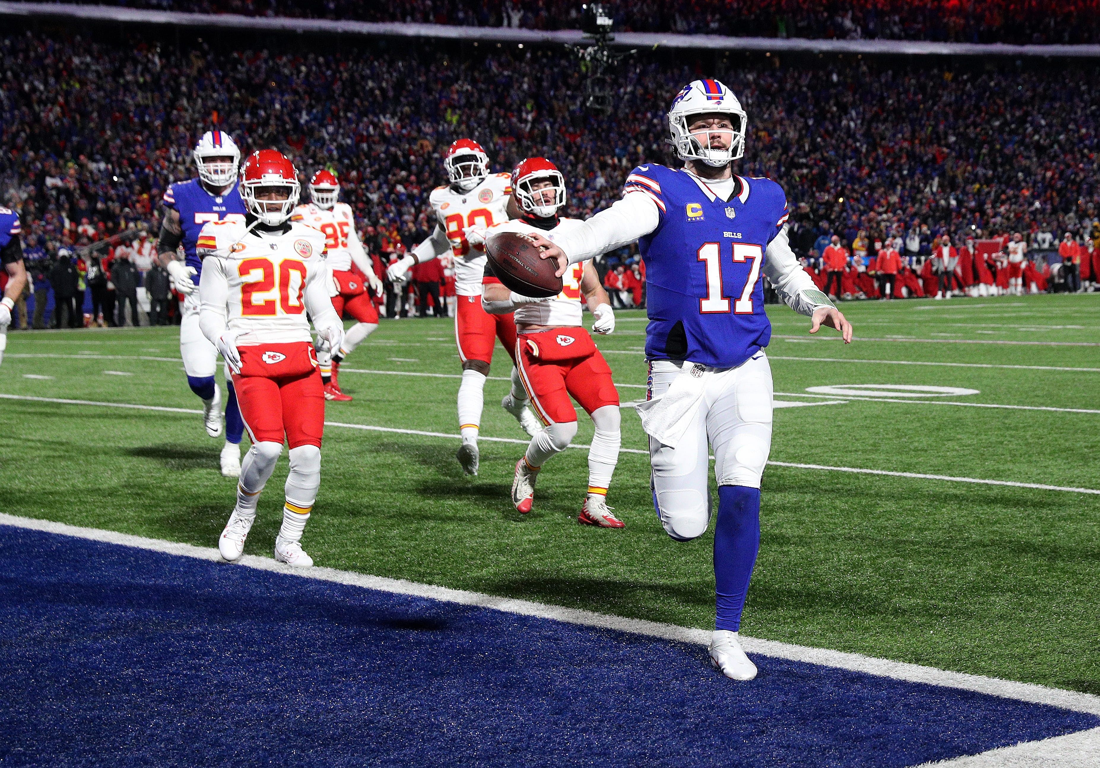 Buffalo Bills QB Josh Allen - Source: Imagn